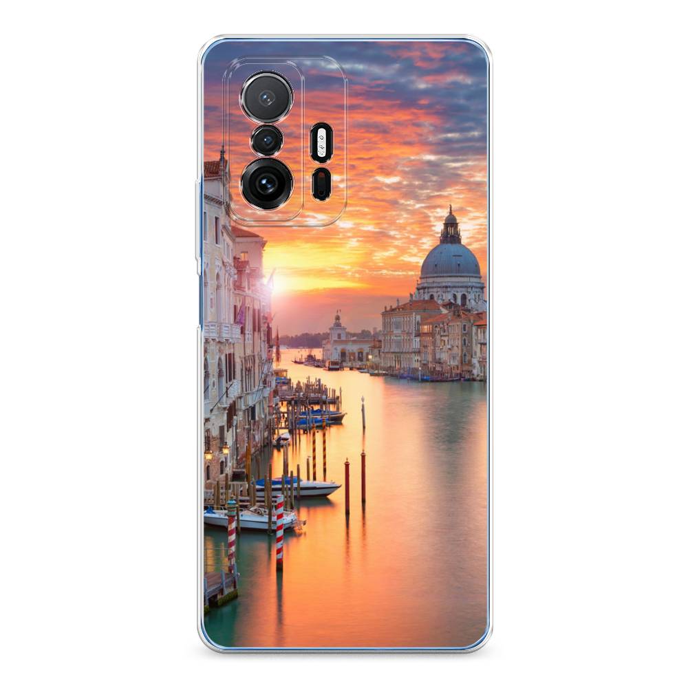 

Чехол на Xiaomi Mi 11T "Восход 11", Розовый;оранжевый, 313750-2