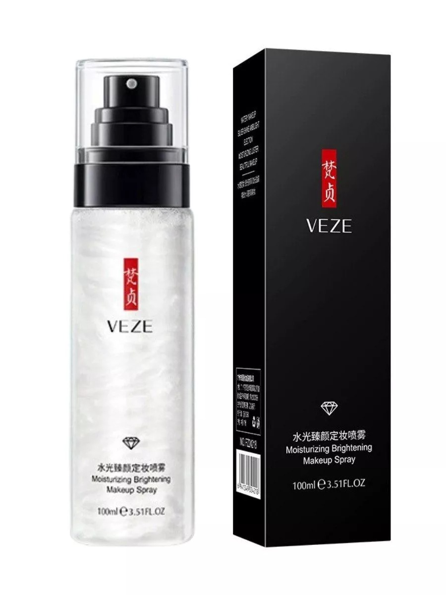 Спрей-фиксатор для макияжа VEZE Moisturizing Brightening Makeup Spray 100мл