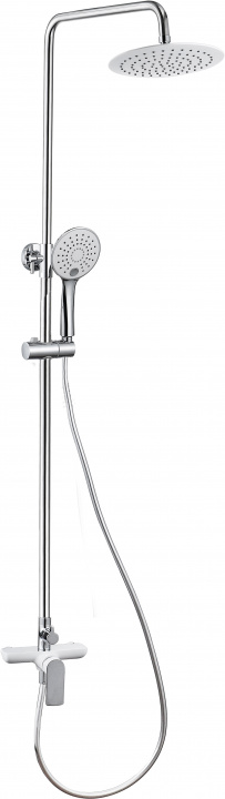 

Душевая стойка Aquanet Arctic R AF520-71-R-CW белый хром