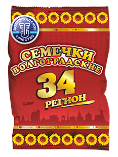 

Семечки подсолнечные 34 регион Волгоградские жареные 70 г