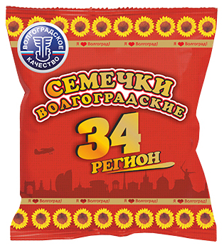 

Семечки подсолнечные 34 регион Волгоградские жареные 180 г