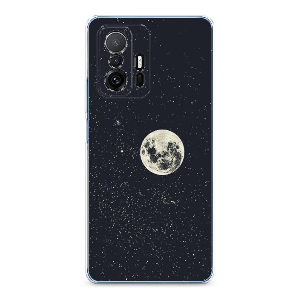 

Чехол на Xiaomi Mi 11T "Полнолуние", Красный, 313750-2