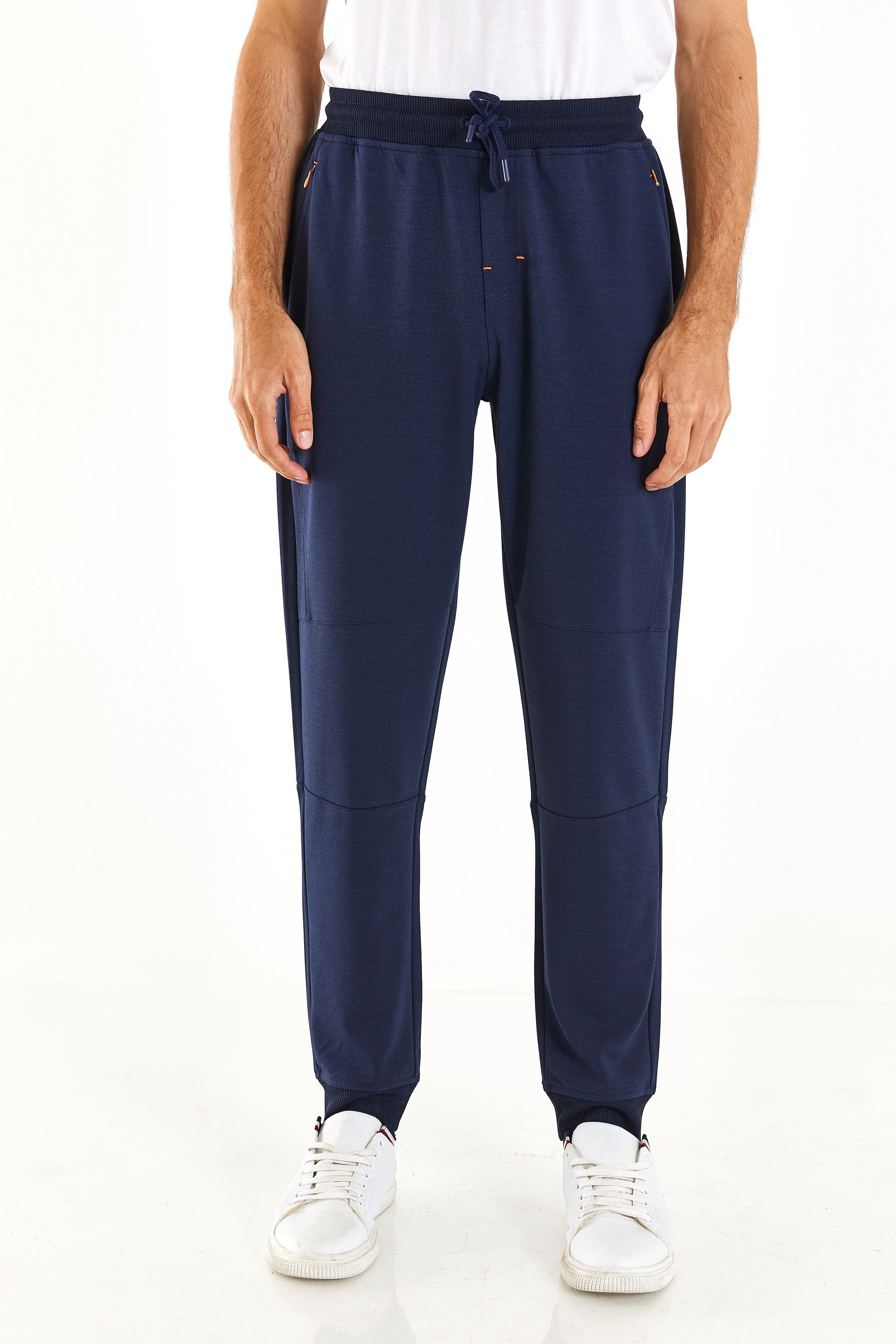 

Спортивные брюки мужские U.S. POLO Assn. G081SZ0OP0BAMA синие 2XL, Синий, G081SZ0OP0BAMA