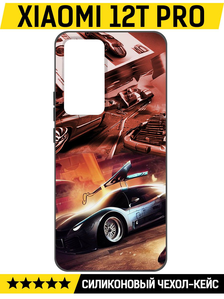 

Чехол-накладка Софт Автодинамика для Xiaomi 12T Pro, Черный