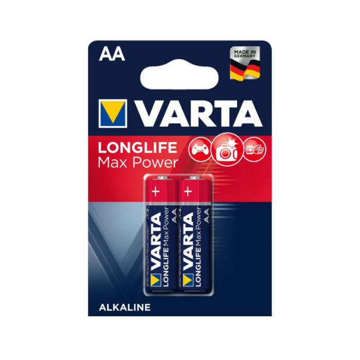 Батарейки Varta LongLife Max Power AA, 2 шт