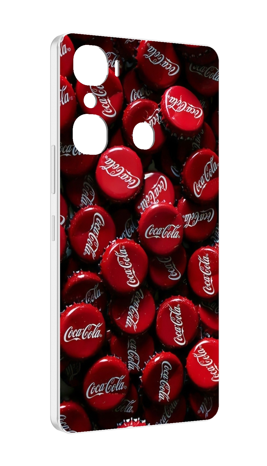 

Чехол MyPads крышки от кокаколы для Infinix Hot 12 Pro, Прозрачный, Tocco