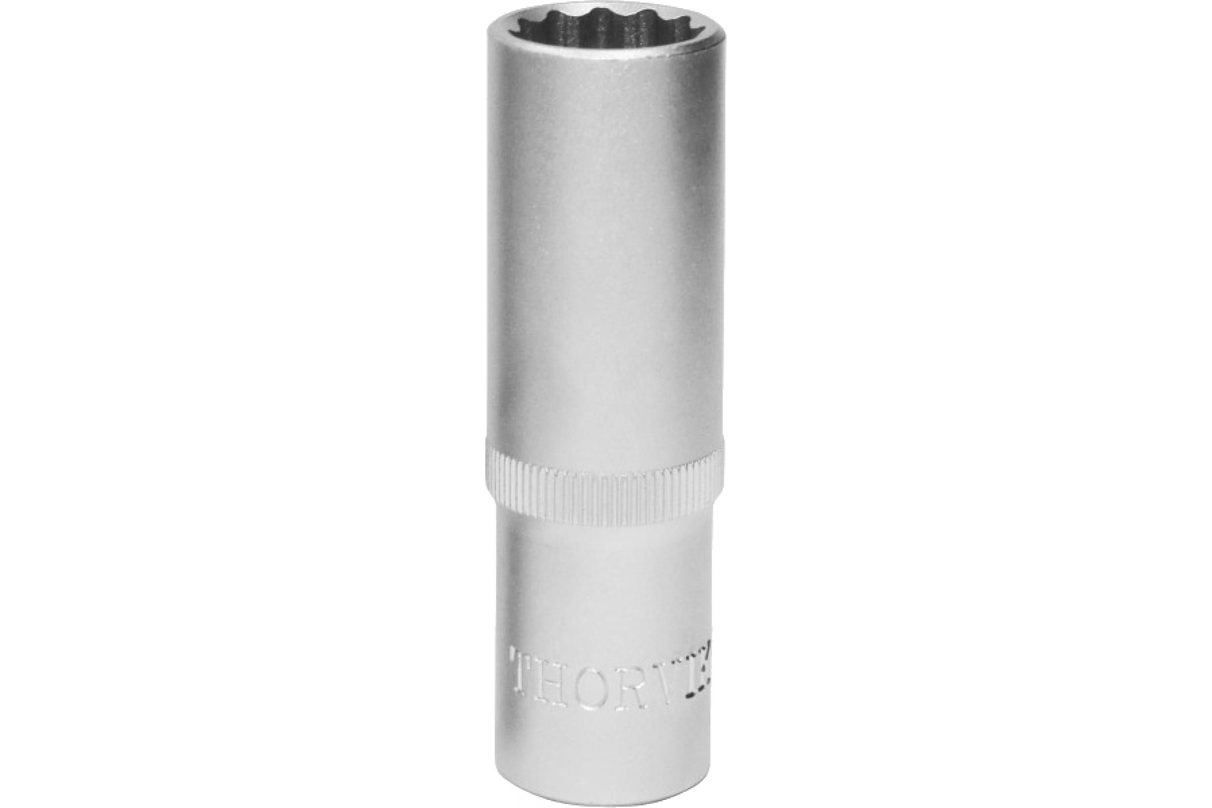 

Thorvik Головка торцевая глубокая 12-гранная 43497 DR, 19 мм FS31219 53005