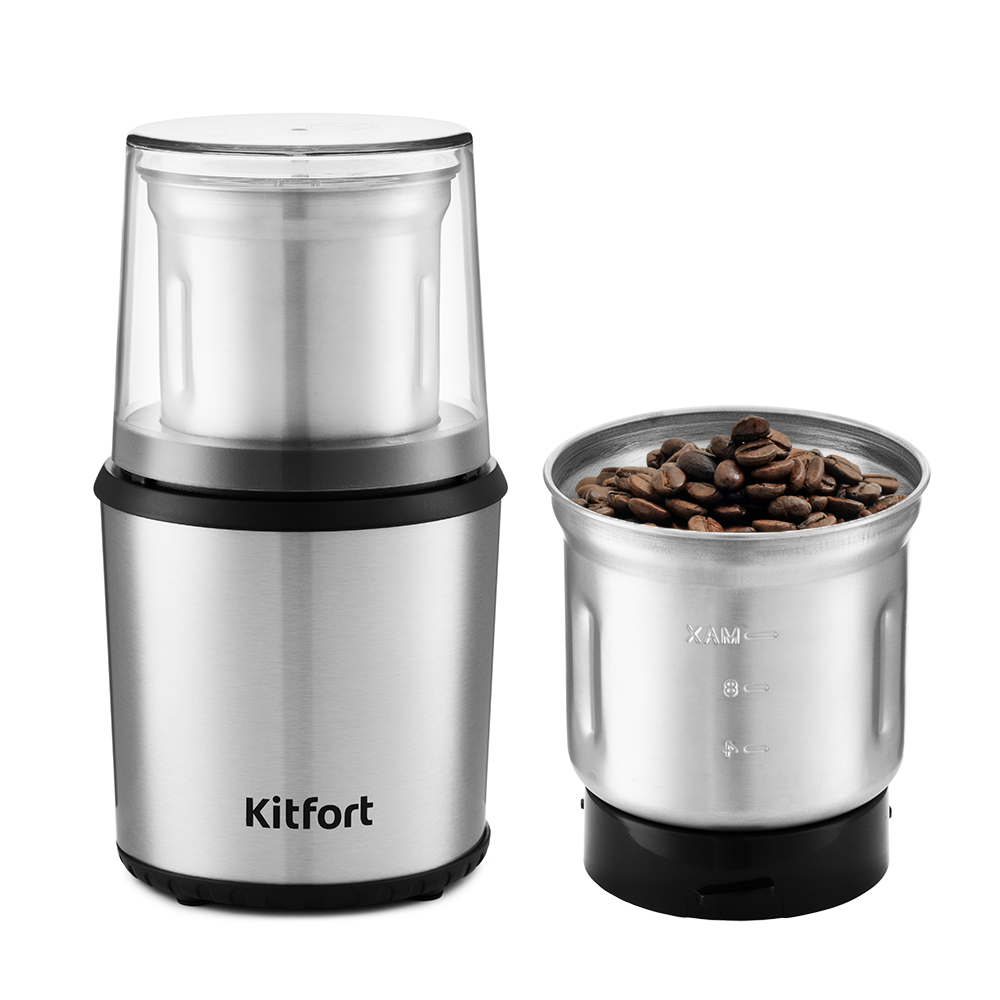 Кофемолка Kitfort КТ-757 кофемолка kitfort кт 7120 серебристый