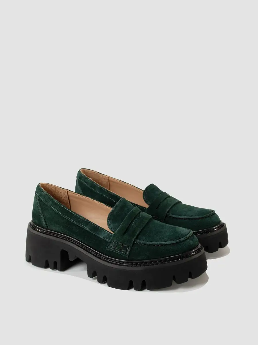 

Лоферы женские Reversal 1517R зеленые 35 RU, Зеленый, 1517R