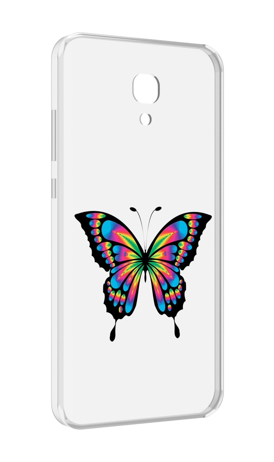 

Чехол MyPads мини-бабочка для Meizu M6 (M711Q), Прозрачный, Tocco
