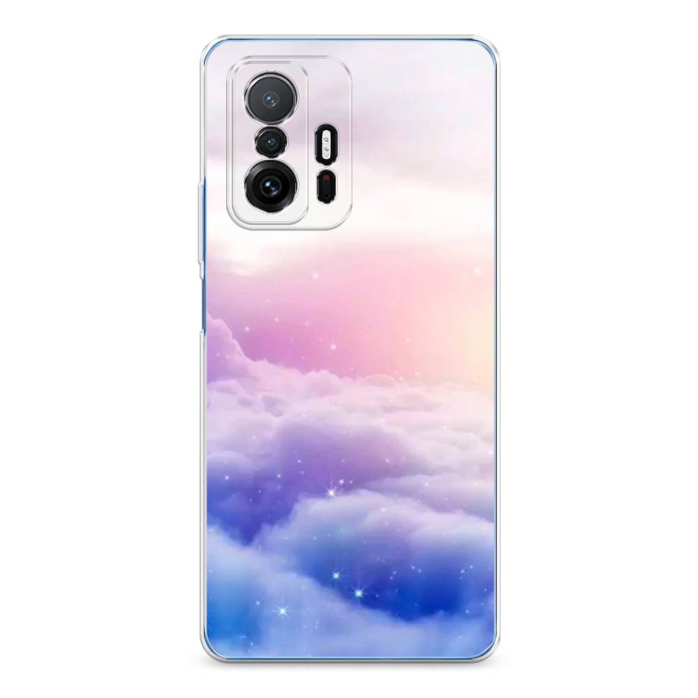 

Чехол на Xiaomi Mi 11T "Небеса", Голубой;белый;розовый, 313750-2