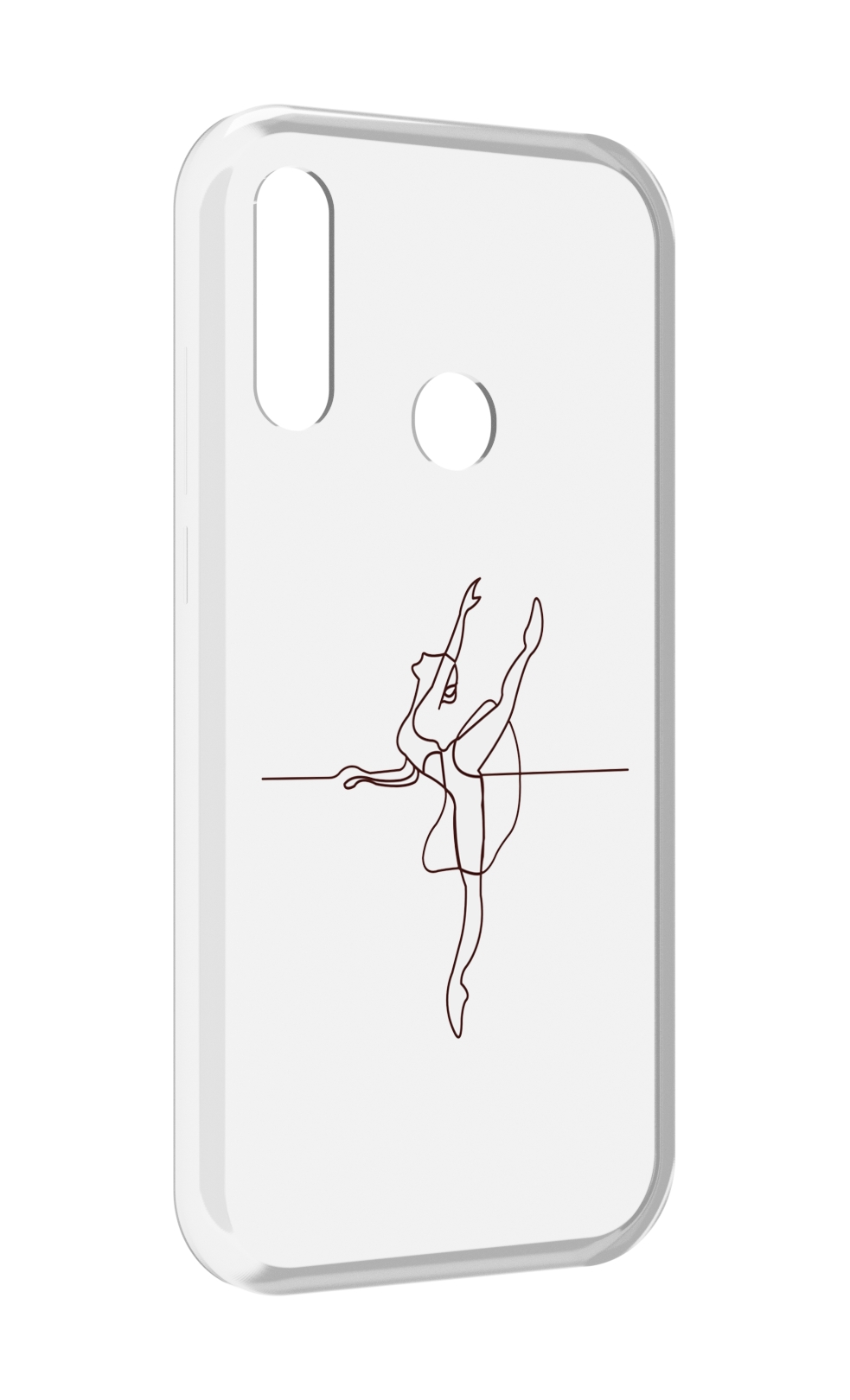 

Чехол MyPads маленькая-баллерина для Lenovo Z6 Pro Youth Edition / Z6 Pro Lite, Прозрачный, Tocco