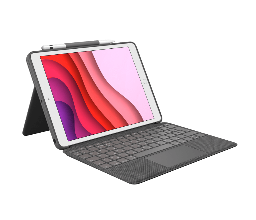 фото Чехол logitech combo touch ipad graphite (920-009994)