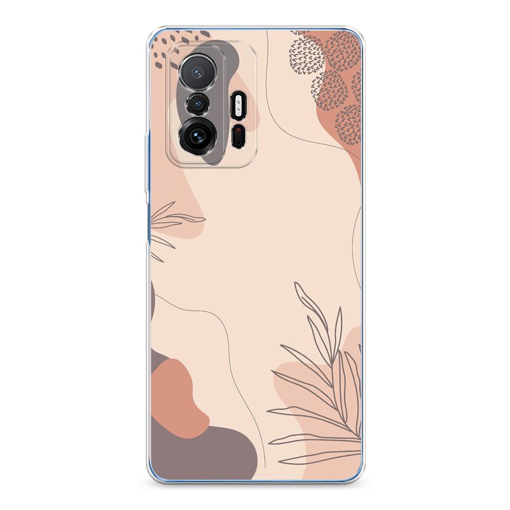

Чехол на Xiaomi Mi 11T "Нюдовые тона", Коричневый;серый, 313750-4