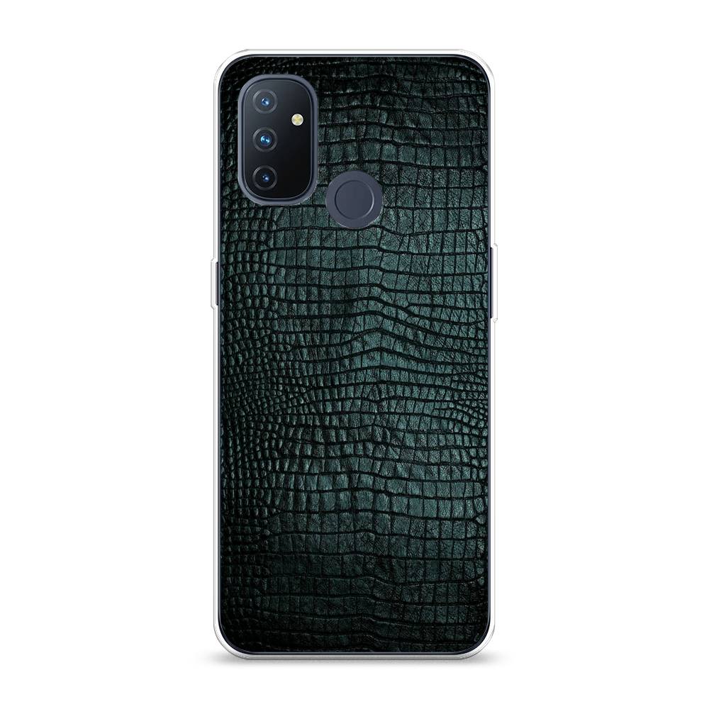 

Чехол Awog на OnePlus Nord N100 / ВанПлас Nord N100 "Черная змея", Черный;серый;голубой, 152450-3