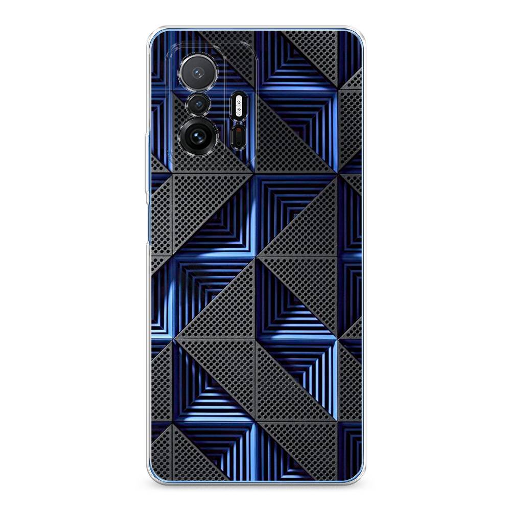 

Чехол на Xiaomi Mi 11T "IBM", Серый;синий, 313750-3