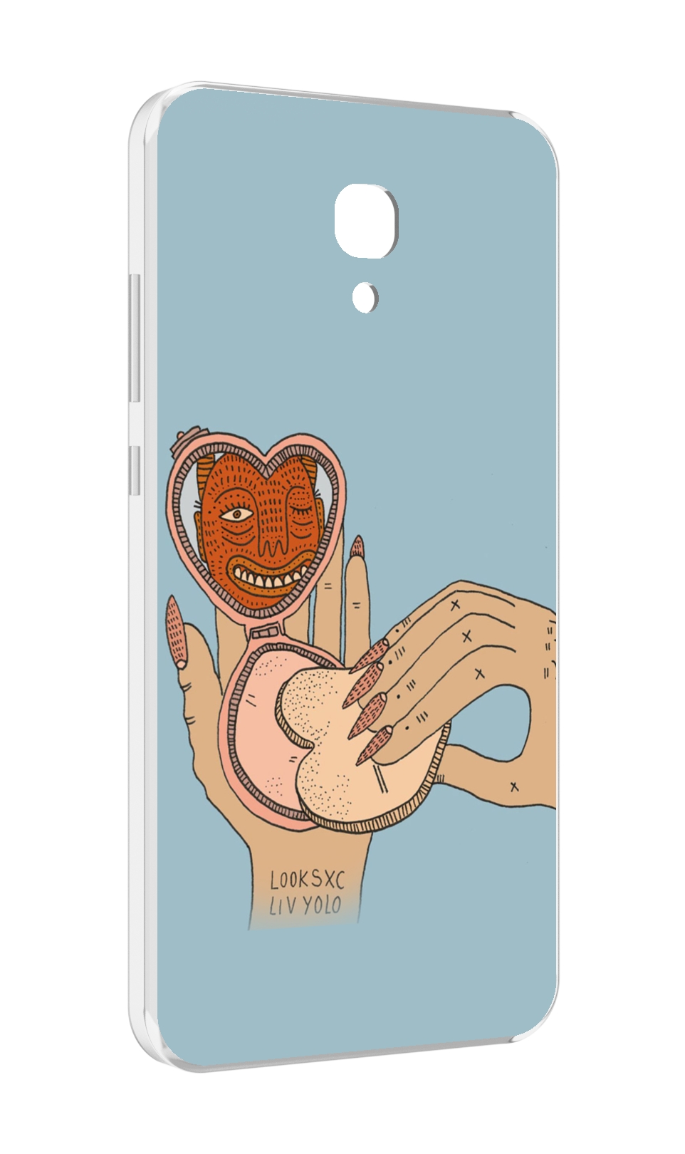 

Чехол MyPads макияж картинка женский для Meizu M6 (M711Q), Прозрачный, Tocco