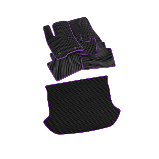 

EVA коврики для Ford Focus III 2011-2019 ViceCar AM13006X фиолетовый, Focus