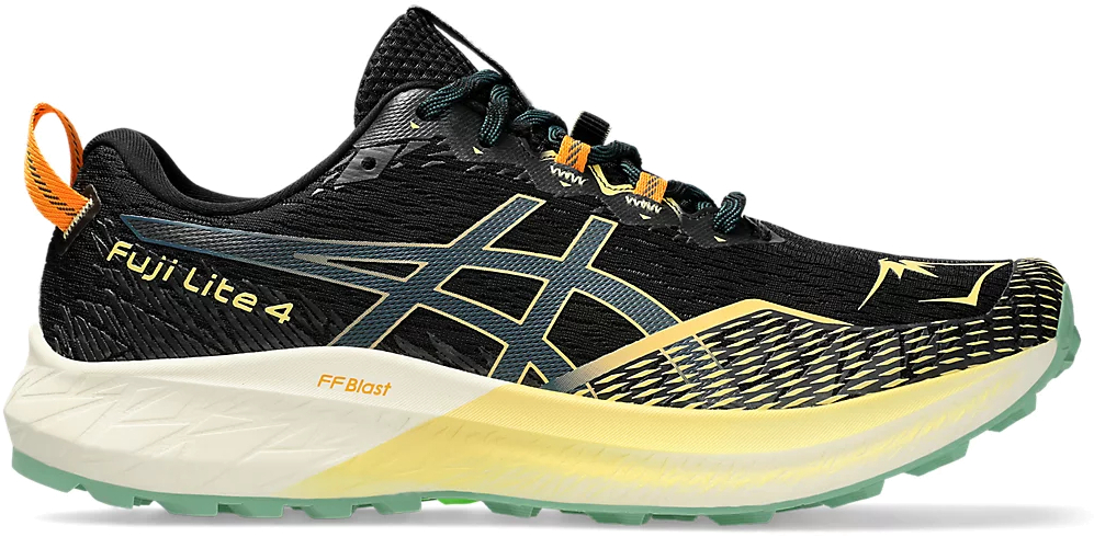 

Кроссовки мужские Asics Fuji Lite 4 черные 11.5 US, Черный, Fuji Lite 4