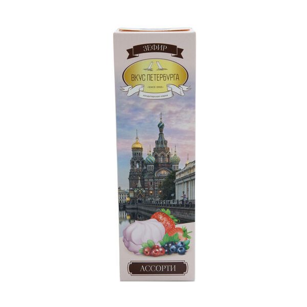 

Зефир ShokoBox Вкус Петербурга ассорти ягодный микс 150 г