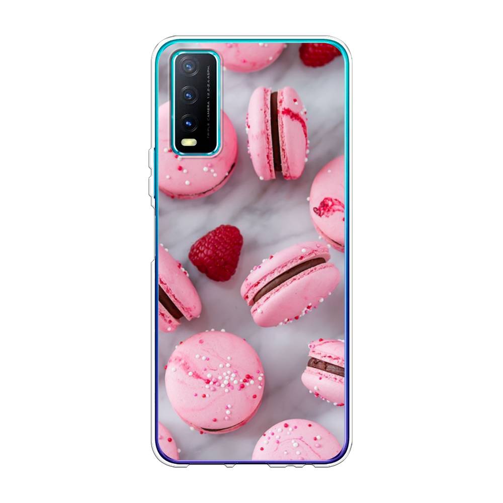 

Чехол Awog на Vivo Y20 "Макарони с малиной", Разноцветный, 263650-10