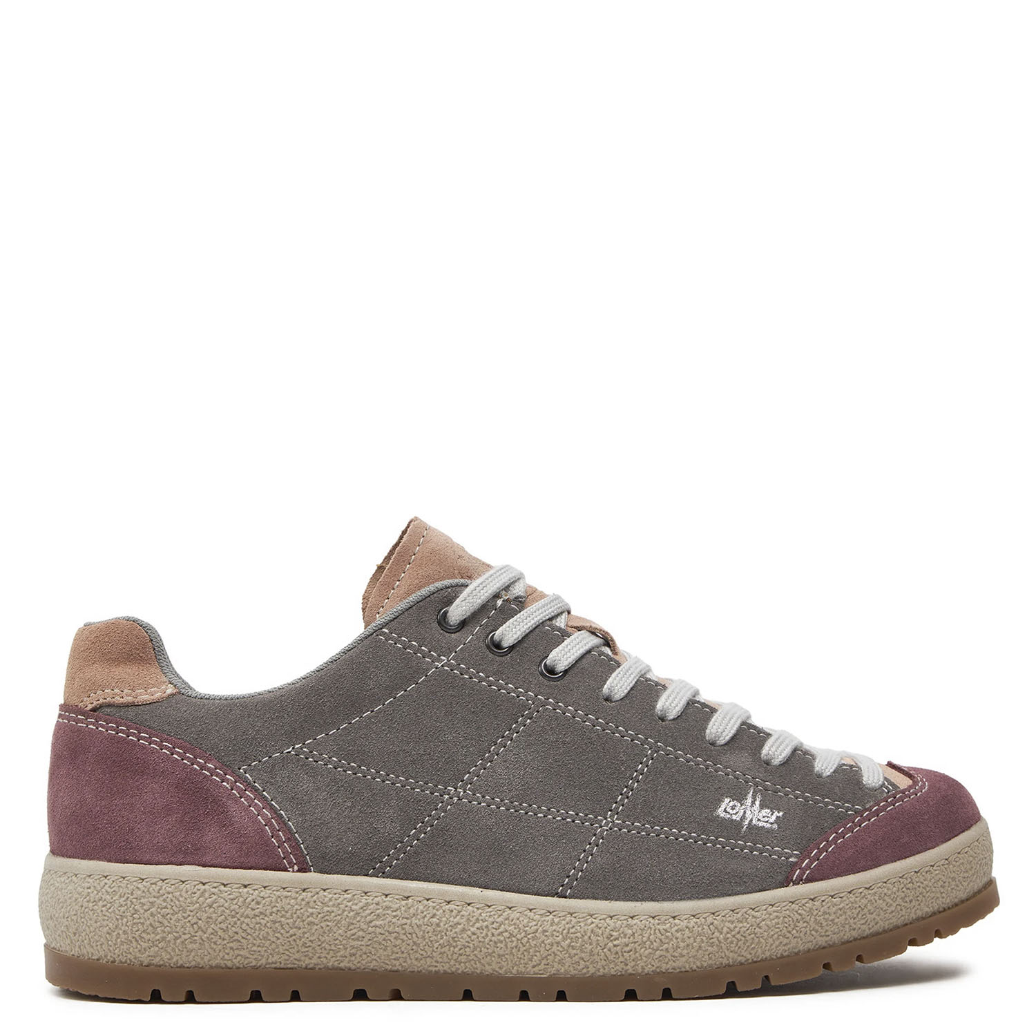 

Полуботинки мужские Lomer Bio Naturale Flat серые 37 EU, Серый, Bio Naturale Flat