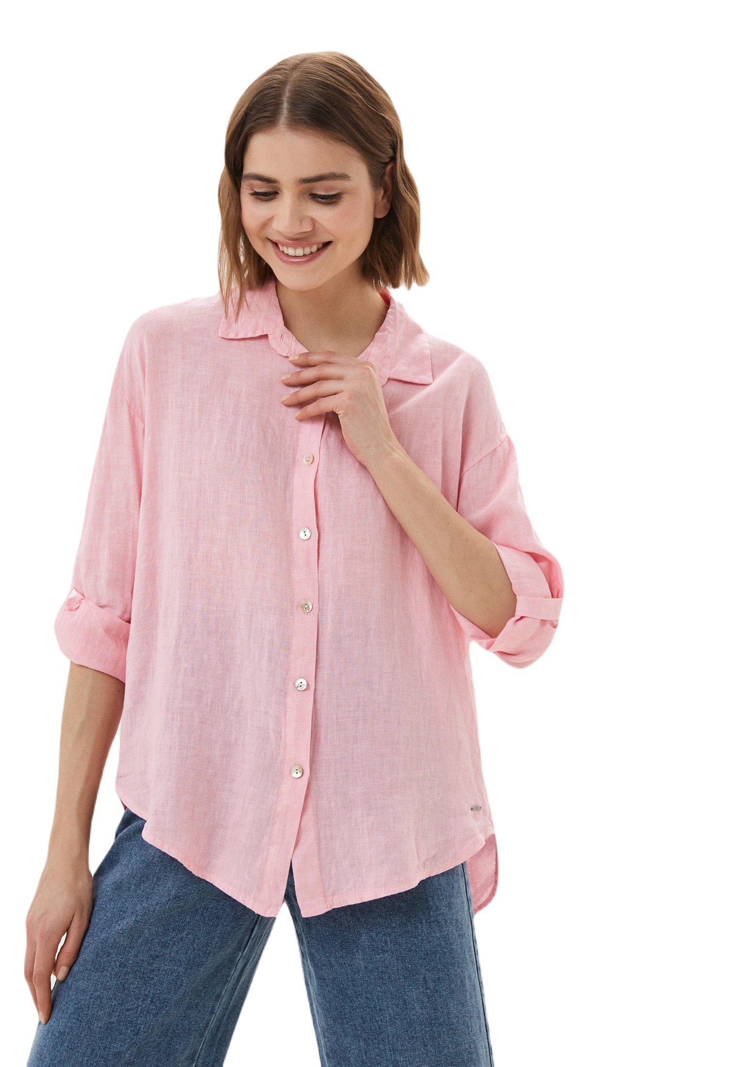Блуза женская MEXX DF0423033W розовая XL