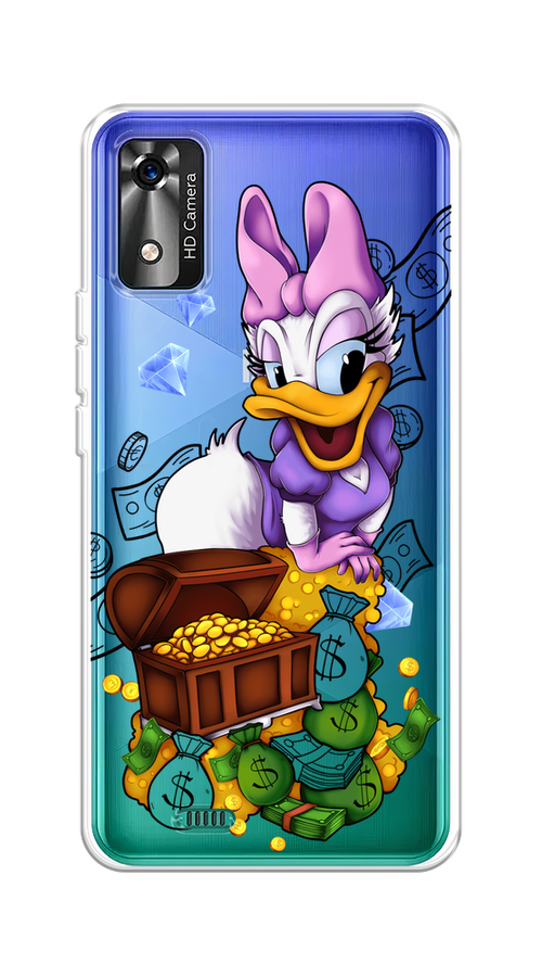 

Чехол на BQ 5565L "Rich Daisy Duck", Коричневый;белый;фиолетовый, 202050-6