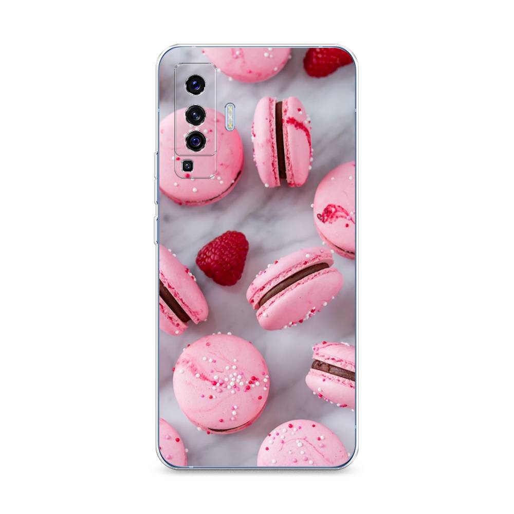 

Чехол Awog на Vivo X50 "Макарони с малиной", Разноцветный, 262250-10