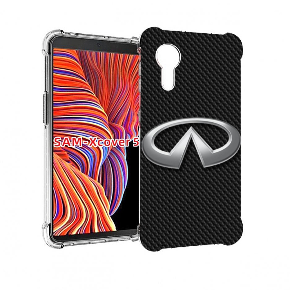 

Чехол MyPads Infiniti 2 мужской для Samsung Galaxy Xcover 5, Прозрачный, Tocco