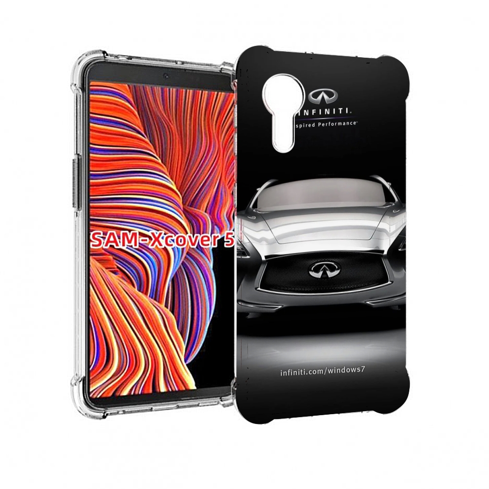 

Чехол MyPads Infiniti 1 для Samsung Galaxy Xcover 5, Прозрачный, Tocco