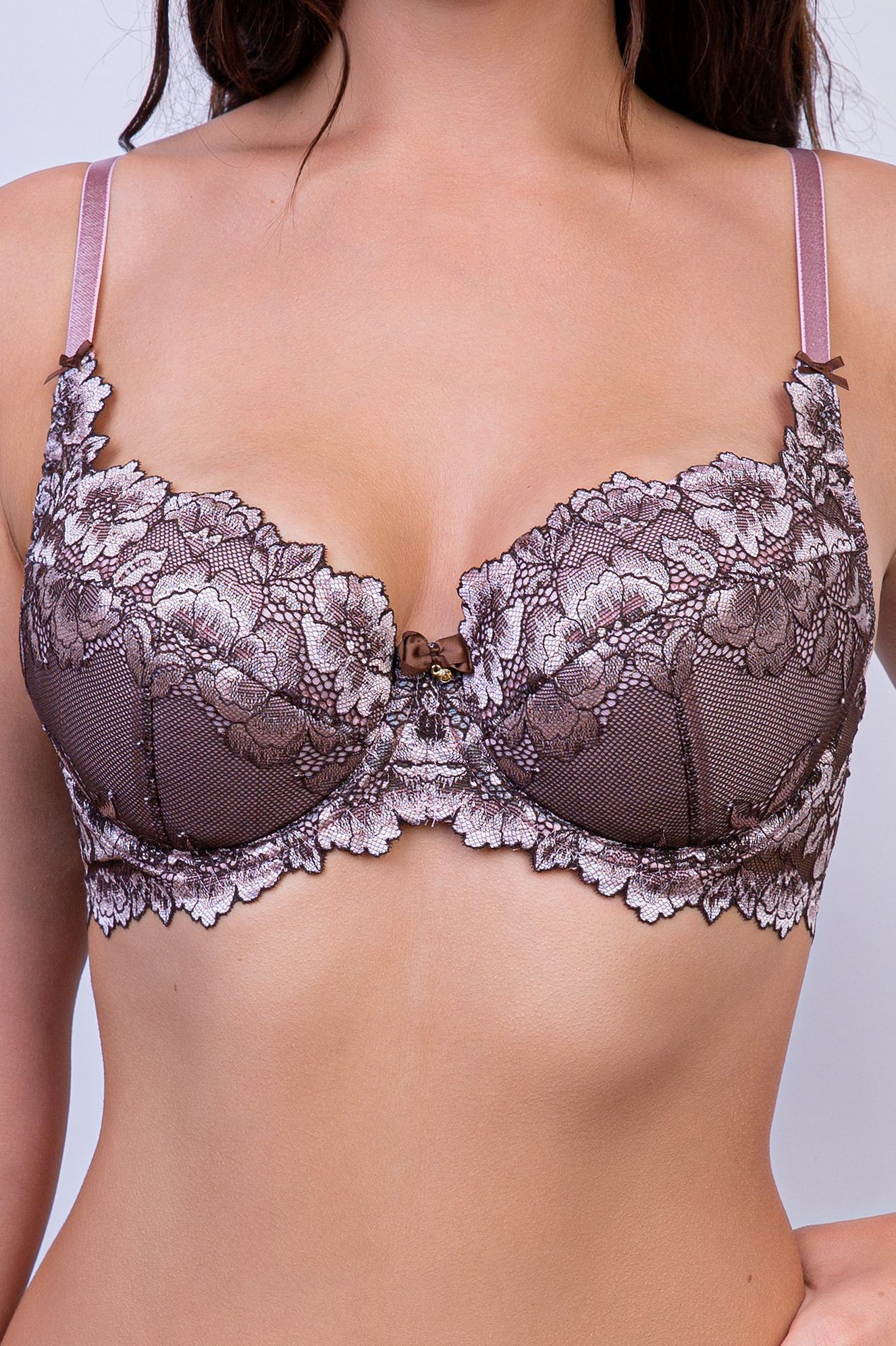 

Бюстгальтер женский Lauma 35H15 фиолетовый 90D, 35H15