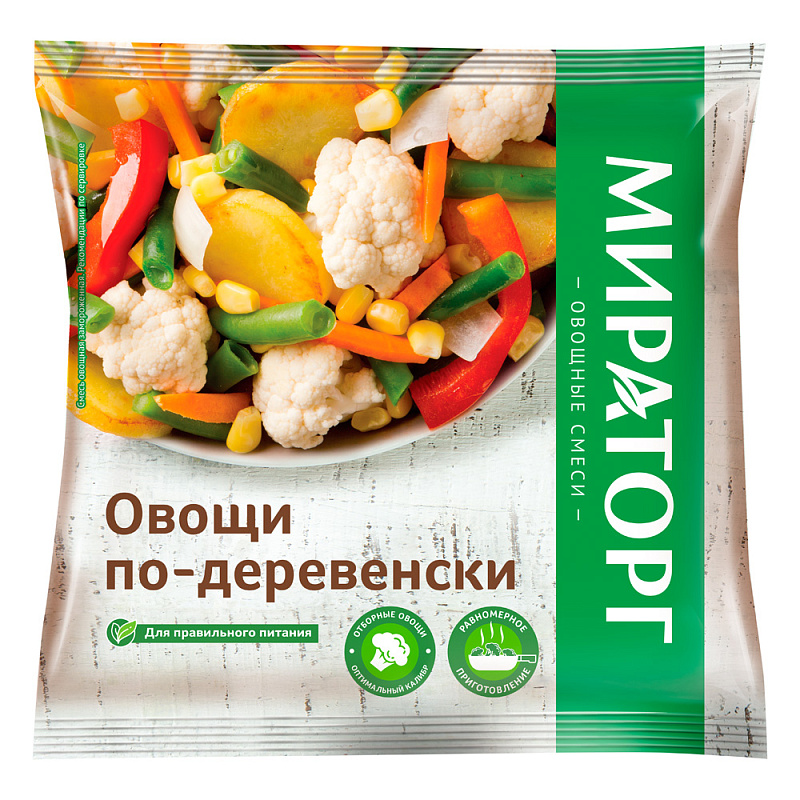 

Овощная смесь По-деревенски быстрозамороженная 1 кг