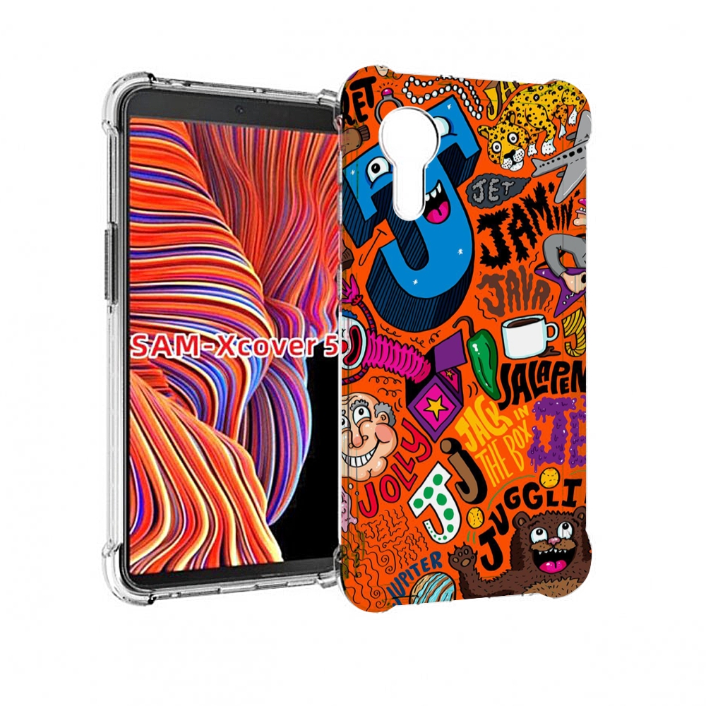 

Чехол MyPads funky-decor для Samsung Galaxy Xcover 5, Прозрачный, Tocco