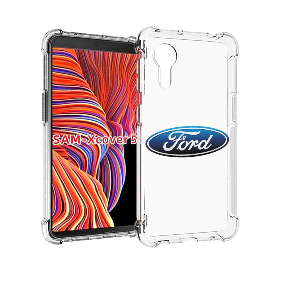 

Чехол MyPads ford-3 мужской для Samsung Galaxy Xcover 5, Прозрачный, Tocco