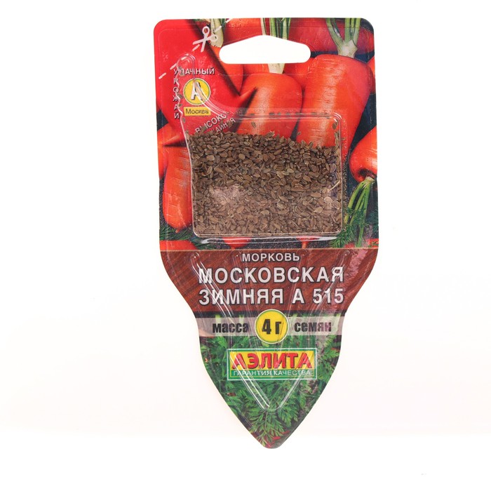 

Семена Морковь "Московская зимняя А 515", сеялка, 4 г