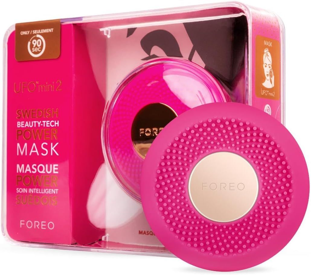 

LED-маска для всех типов кожи FOREO UFO mini 2 Fuchsia, Красный, UFO mini 2