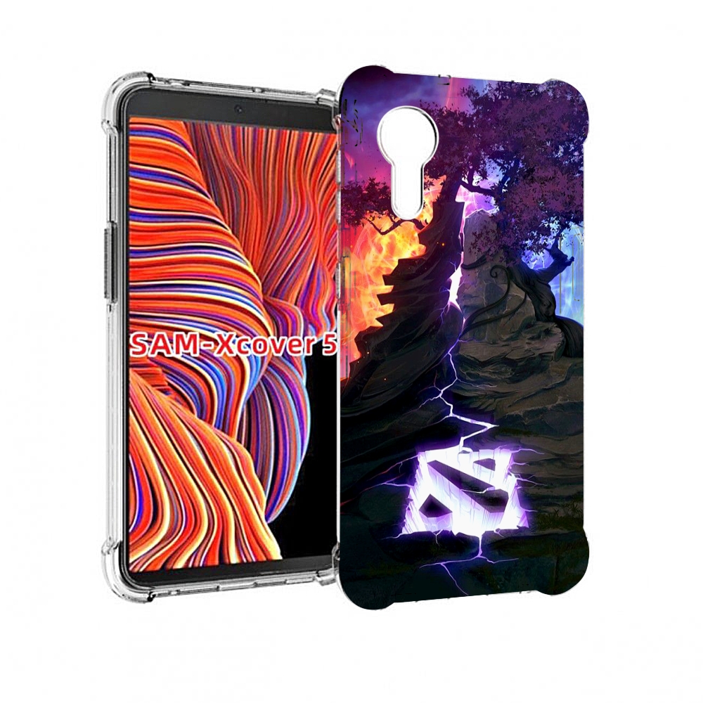 

Чехол MyPads dota 2 логотип для Samsung Galaxy Xcover 5, Прозрачный, Tocco