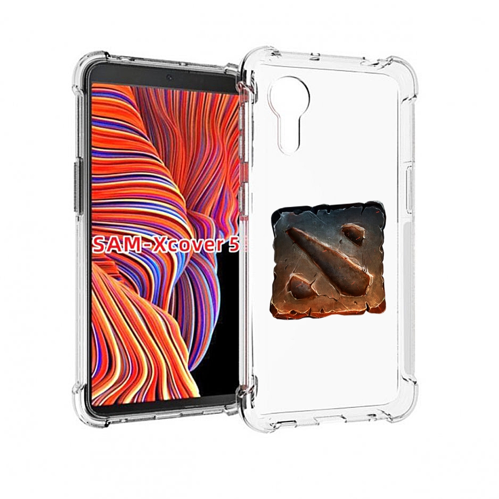 

Чехол MyPads dota 2 логотип 2 для Samsung Galaxy Xcover 5, Прозрачный, Tocco