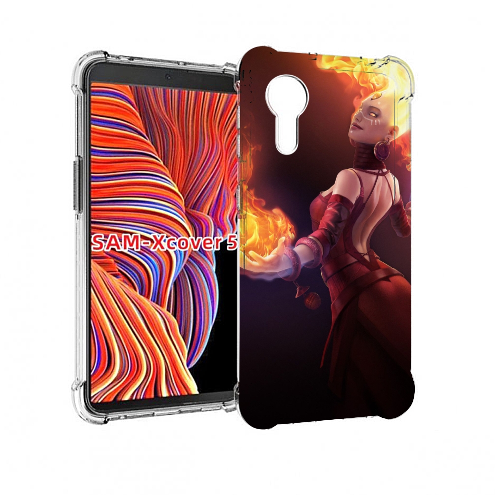 

Чехол MyPads dota 2 Lina для Samsung Galaxy Xcover 5, Прозрачный, Tocco