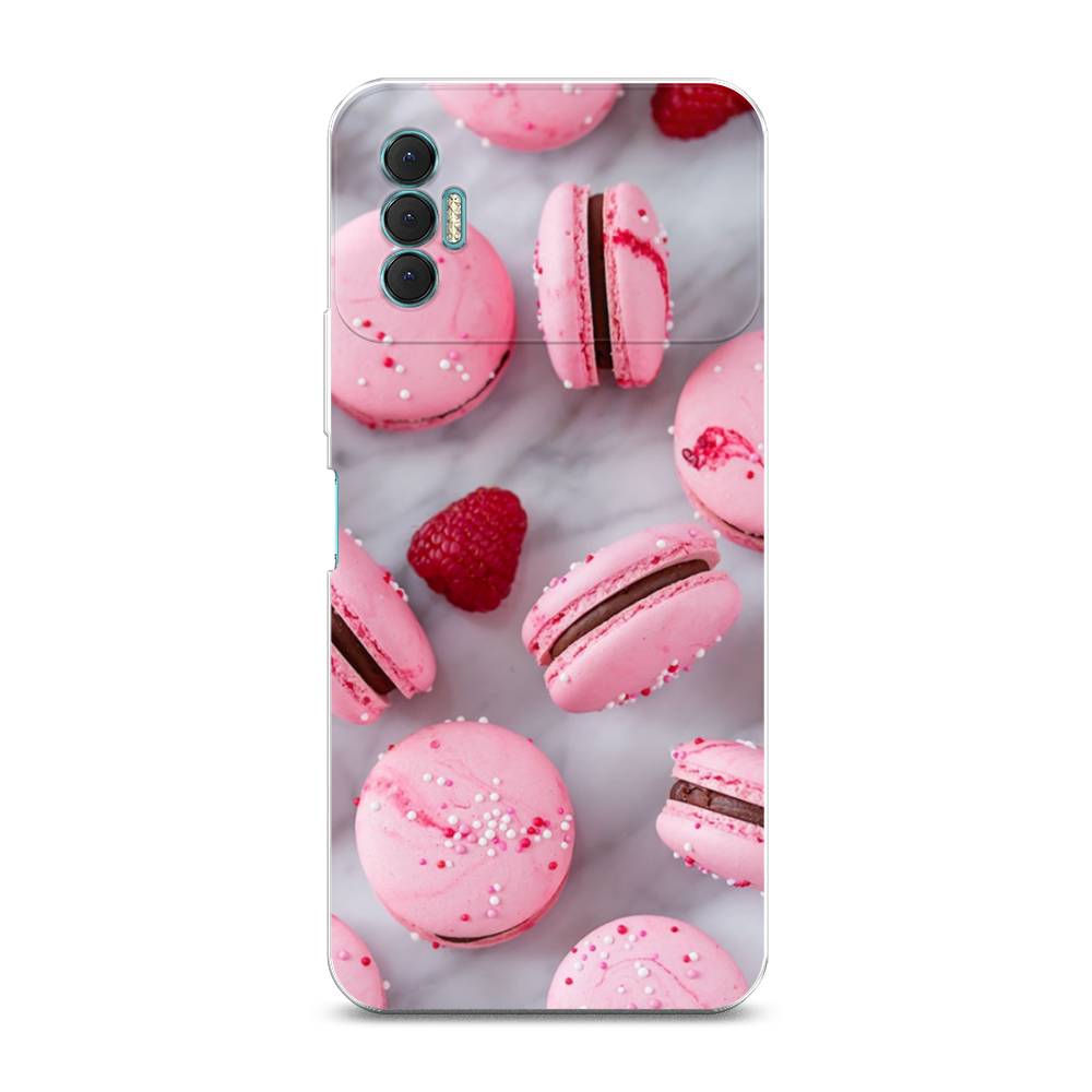 

Чехол Awog на Tecno Spark 8P "Макарони с малиной", Разноцветный, 301450-10