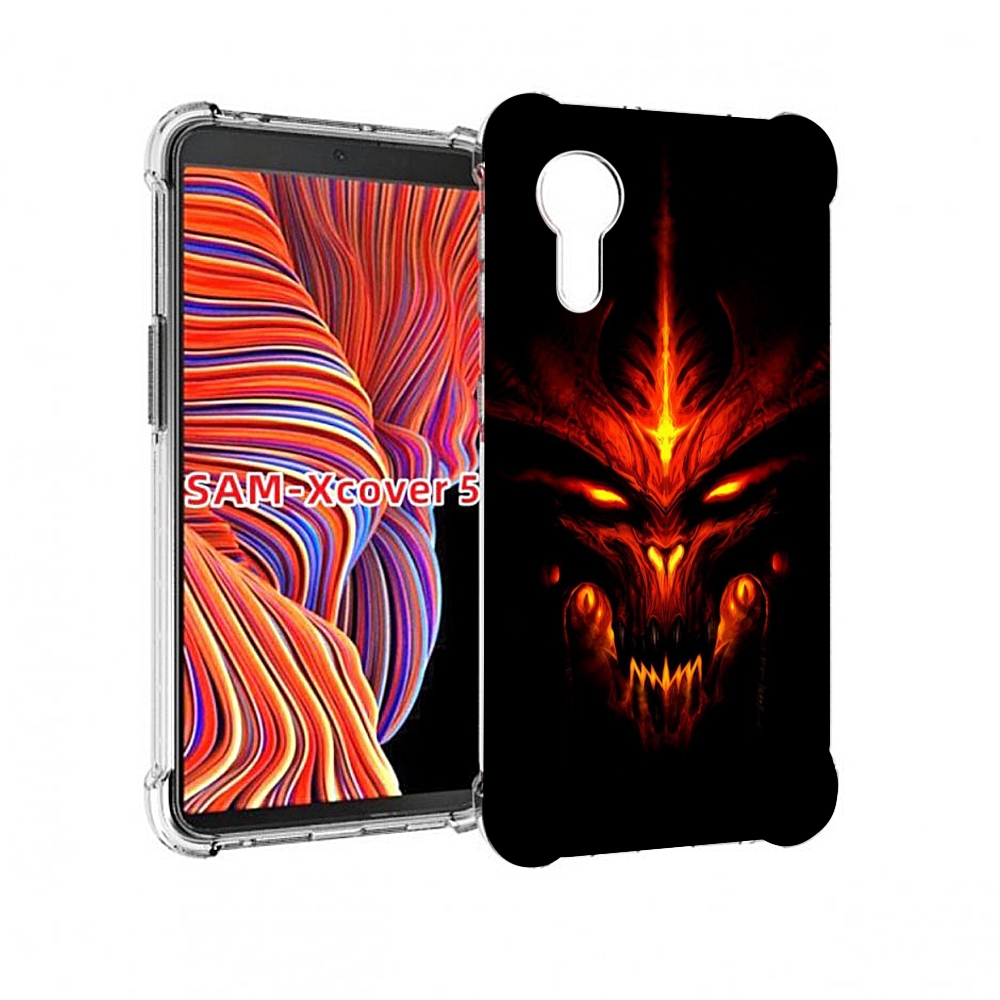 

Чехол MyPads Diablo-3 для Samsung Galaxy Xcover 5, Прозрачный, Tocco