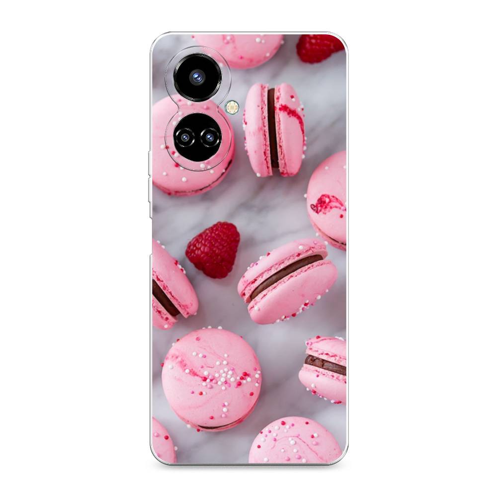 

Чехол Awog на Tecno Camon 19/19 Pro 4G "Макарони с малиной", Разноцветный, 302250-10