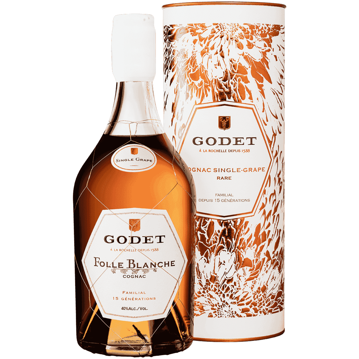 

Коньяк Godet Folle Blanche Single-Grape Rare 0,7 л в подарочной упаковке