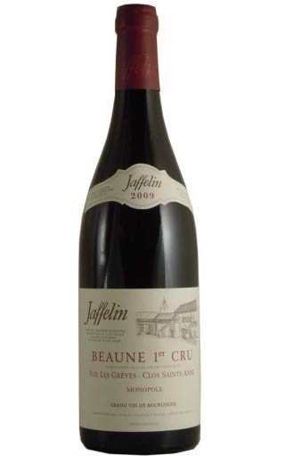 

Вино сухое красное Jaffelin Beaune 1er Cru Sur Les Greves-Clos Sainte, Франция, 0.75 л