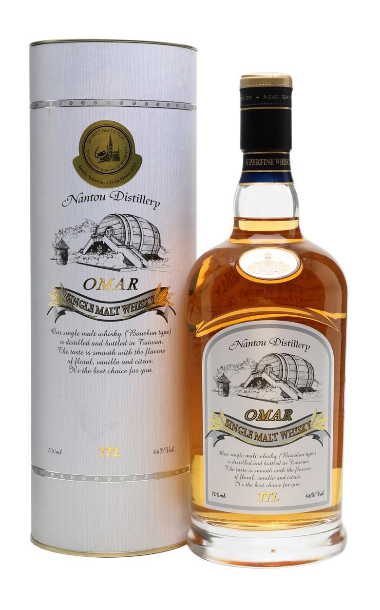 

Виски Omar Single Malt Bourbon Type, 0.7 л