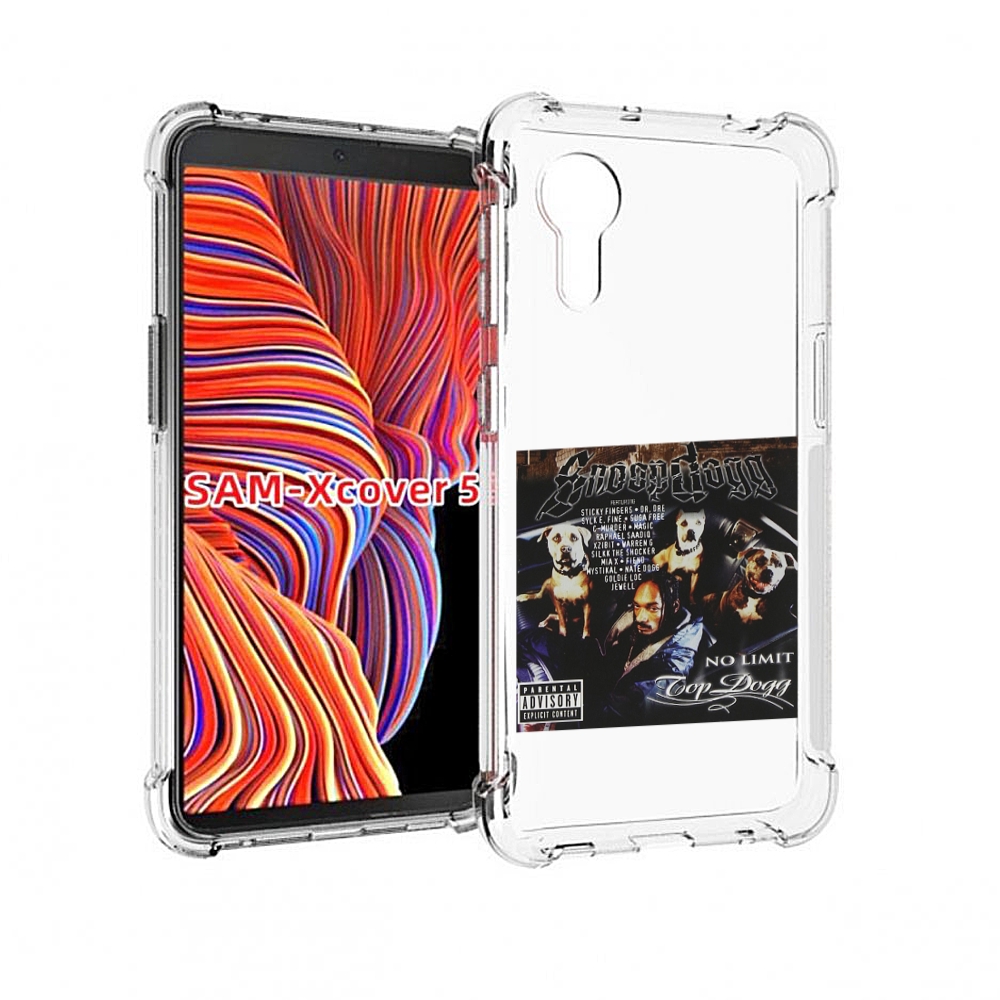 

Чехол MyPads Snoop Dogg NO LIMIT TOP DOGG для Samsung Galaxy Xcover 5, Прозрачный, Tocco