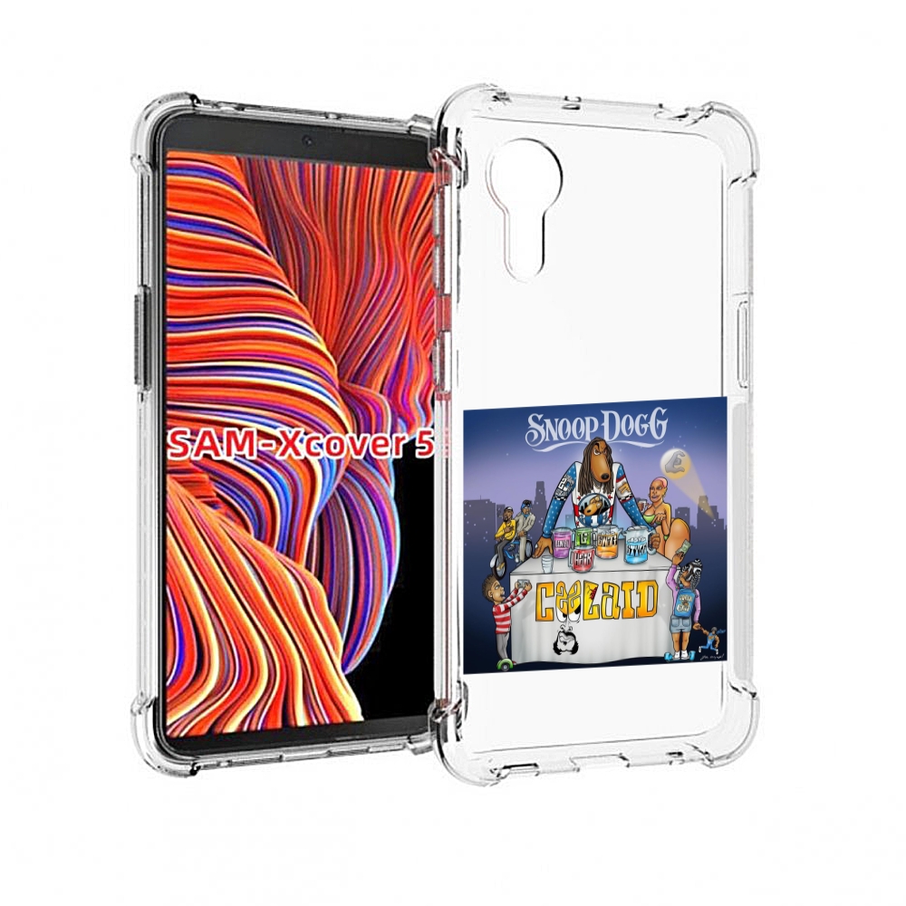 

Чехол MyPads Snoop Dogg COOLAID для Samsung Galaxy Xcover 5, Прозрачный, Tocco