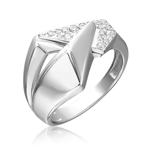 

Кольцо из серебра р. 17,5 PLATINA jewelry 01-5653-00-401-0200, фианит, 01-5653-00-401-0200