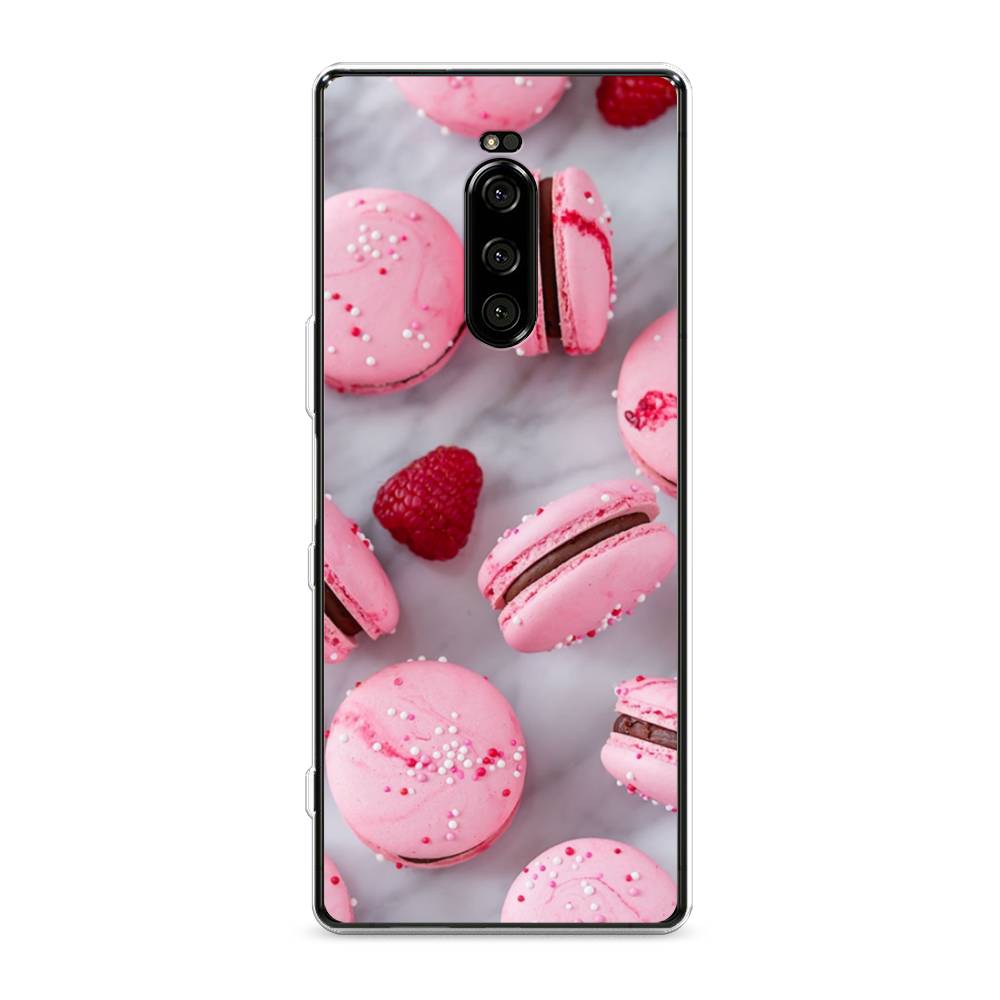 

Чехол Awog на Sony Xperia XZ4/Xperia 1 "Макарони с малиной", Разноцветный, 53850-10